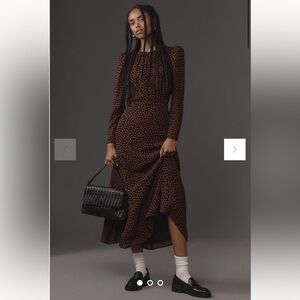 BNWT Reformation Lysander Midi Dress Size 2 SOLD OUT PRINT!